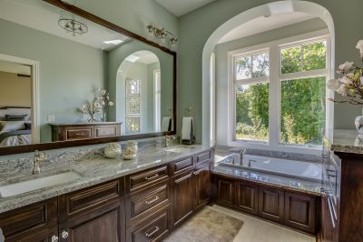 Elegant Vanity and Lighting
