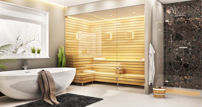 Spa-Style Shower with Multiple Shower Heads
